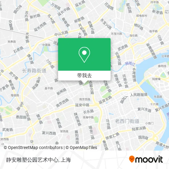 静安雕塑公园艺术中心地图
