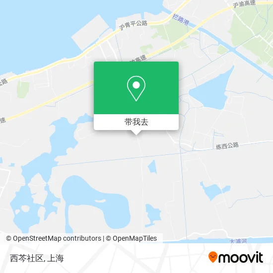 西芩社区地图