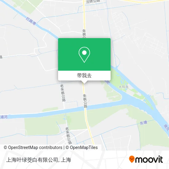 上海叶绿茭白有限公司地图