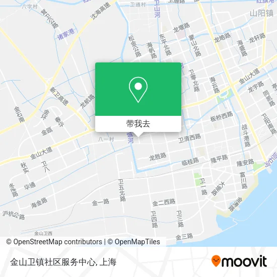 金山卫镇社区服务中心地图