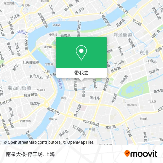 南泉大楼-停车场地图