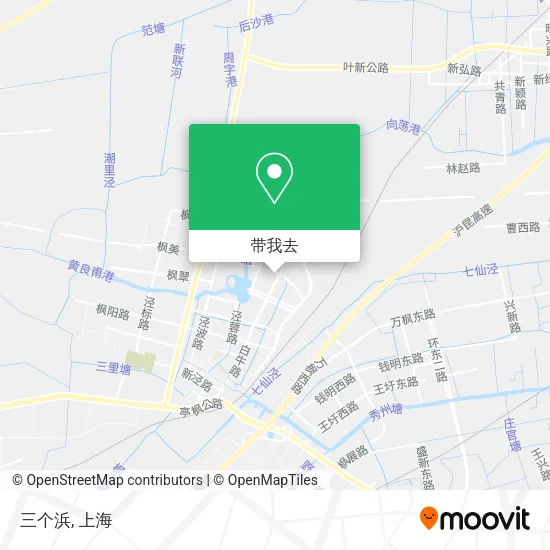 三个浜地图