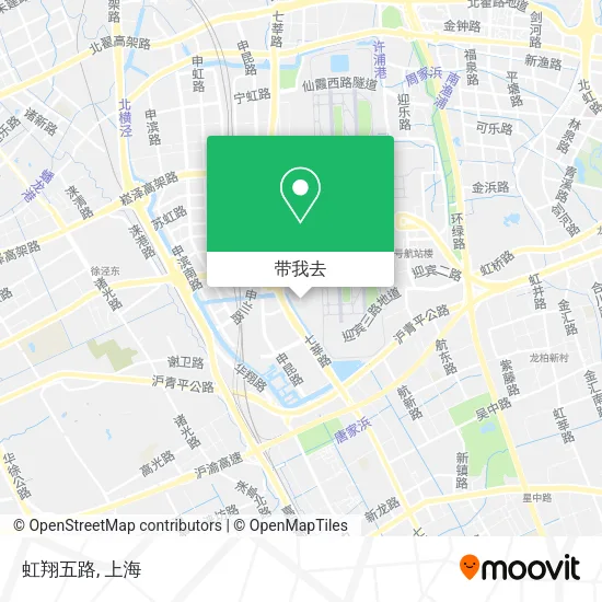 虹翔五路地图
