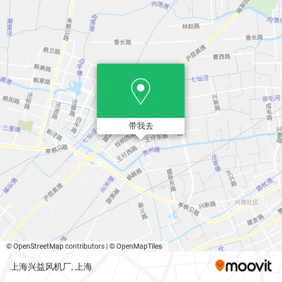 上海兴益风机厂地图