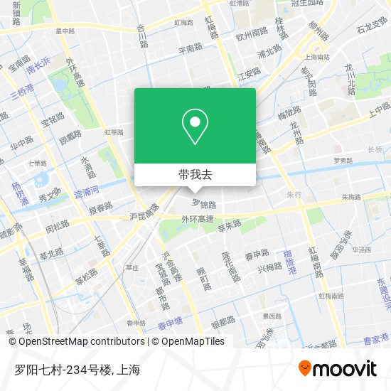 罗阳七村-234号楼地图