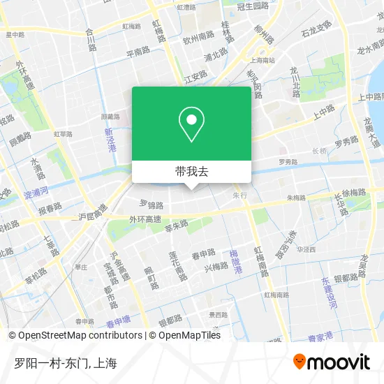 罗阳一村-东门地图