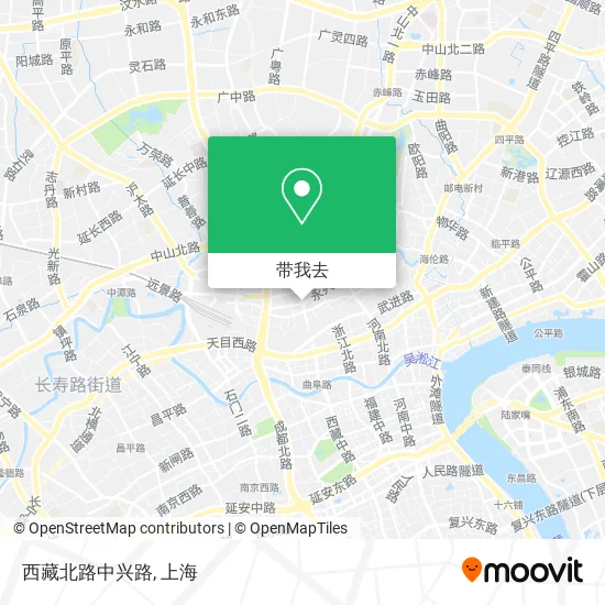 西藏北路中兴路地图