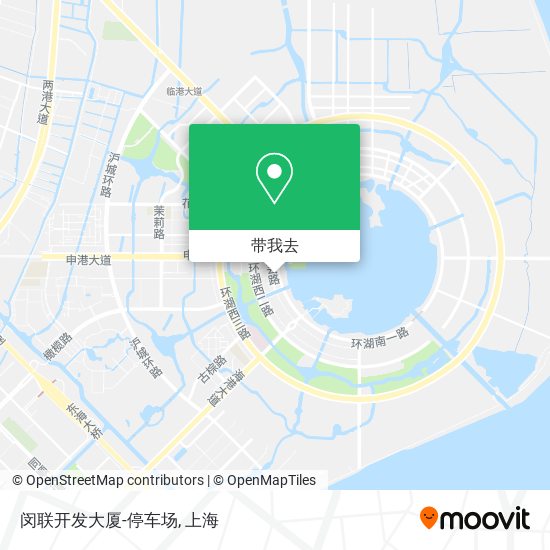 闵联开发大厦-停车场地图