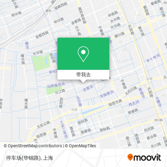 停车场(华锦路)地图