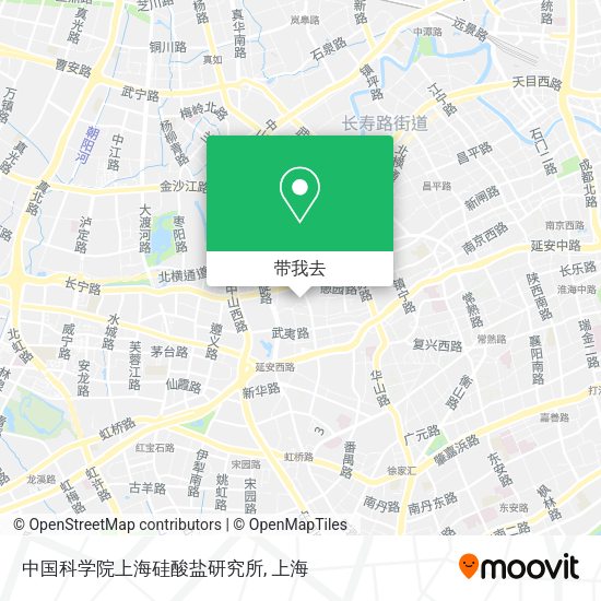 中国科学院上海硅酸盐研究所地图