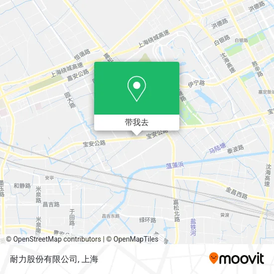 耐力股份有限公司地图