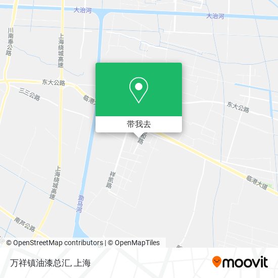万祥镇油漆总汇地图