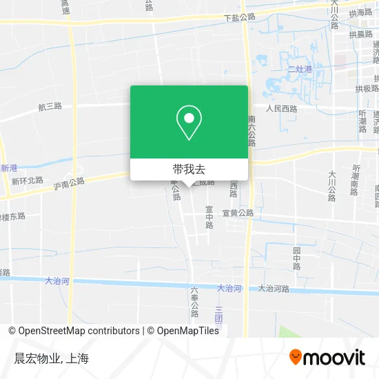 晨宏物业地图