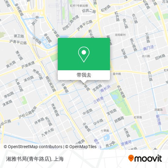 湘雅书局(青年路店)地图