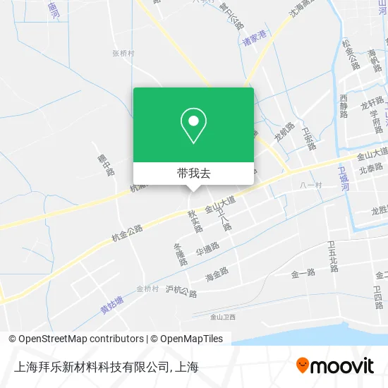 上海拜乐新材料科技有限公司地图