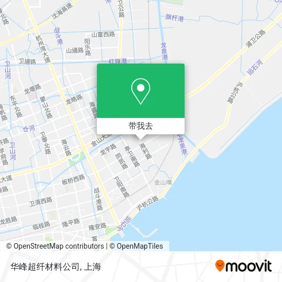华峰超纤材料公司地图