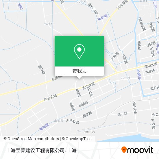 上海宝菁建设工程有限公司地图