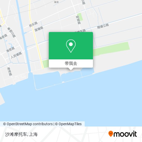 沙滩摩托车地图