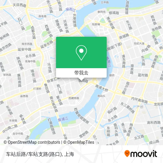 车站后路/车站支路(路口)地图