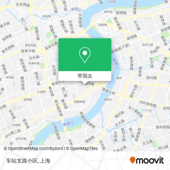 车站支路小区地图