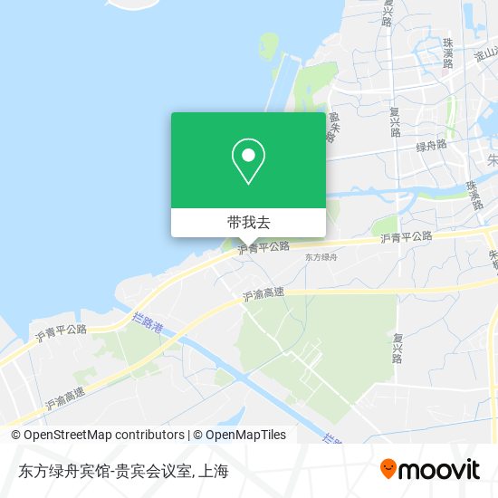 东方绿舟宾馆-贵宾会议室地图