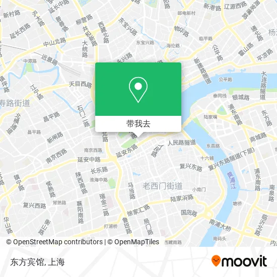 东方宾馆地图
