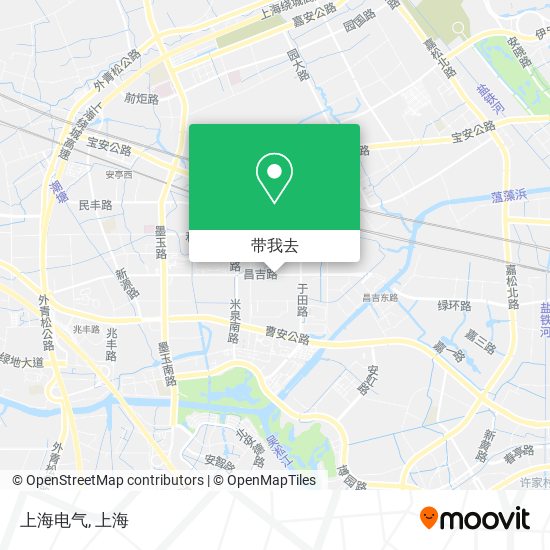 上海电气地图