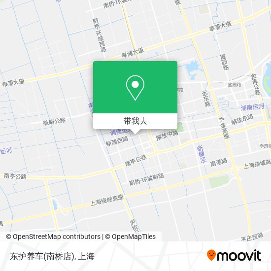 东护养车(南桥店)地图