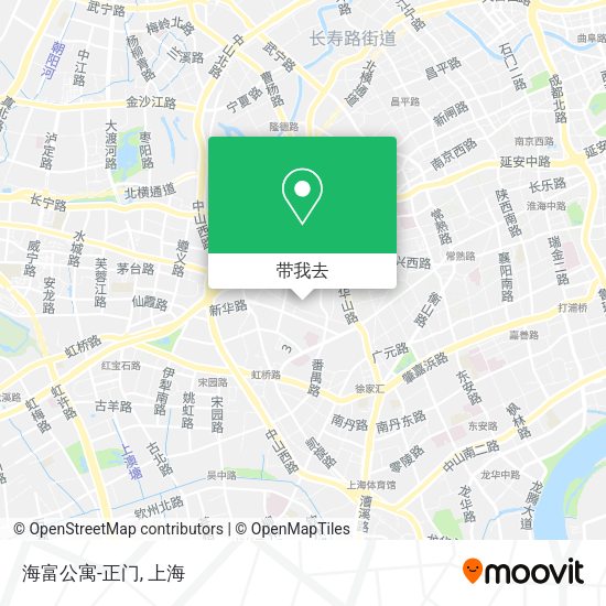 海富公寓-正门地图