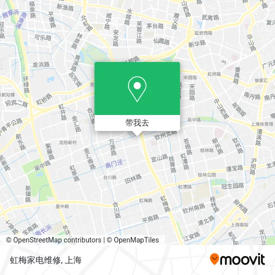 虹梅家电维修地图