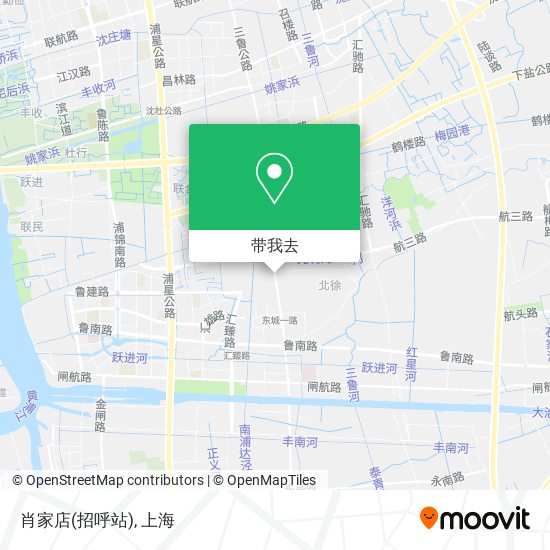 肖家店(招呼站)地图