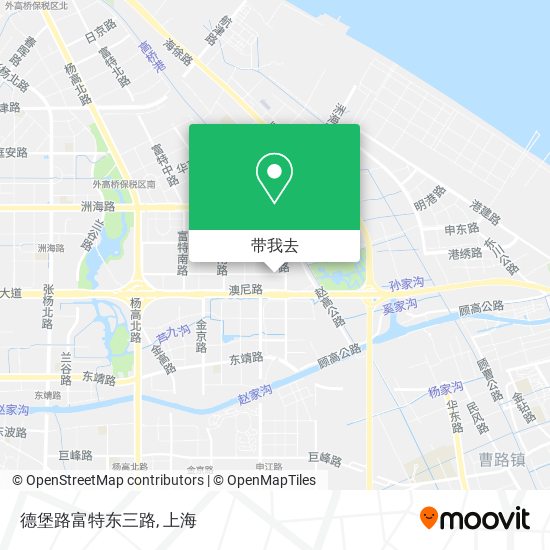 德堡路富特东三路地图