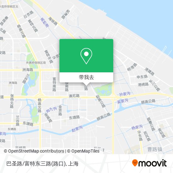 巴圣路/富特东三路(路口)地图