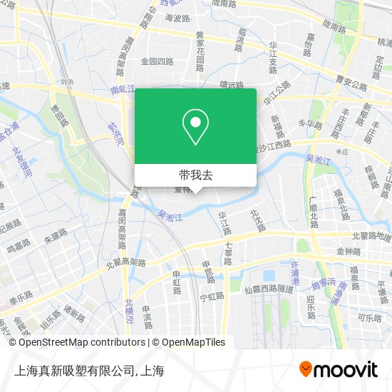 上海真新吸塑有限公司地图