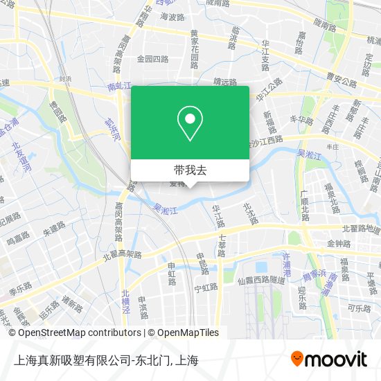 上海真新吸塑有限公司-东北门地图