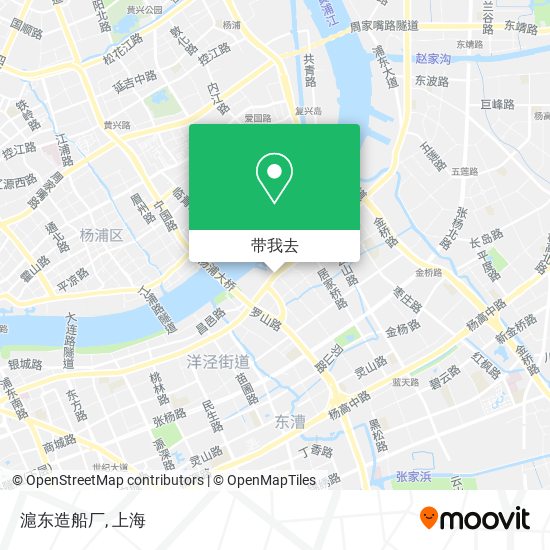 滬东造船厂地图