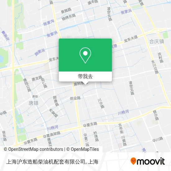 上海沪东造船柴油机配套有限公司地图