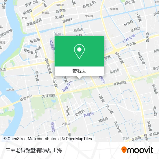 三林老街微型消防站地图