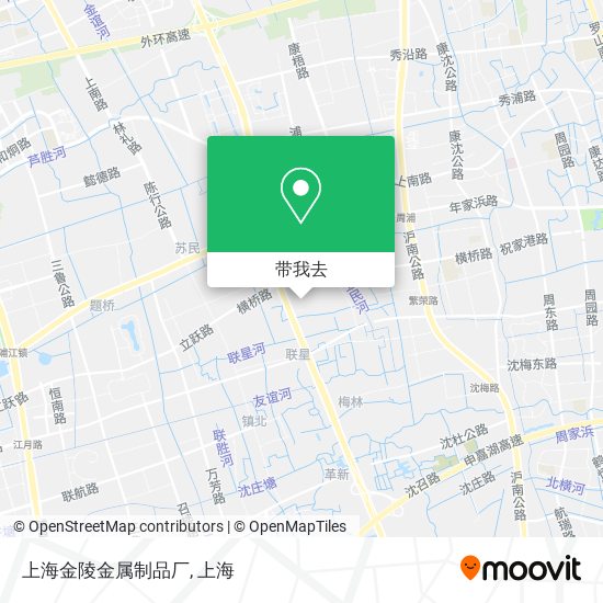 上海金陵金属制品厂地图