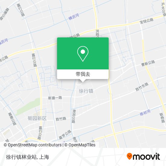 徐行镇林业站地图