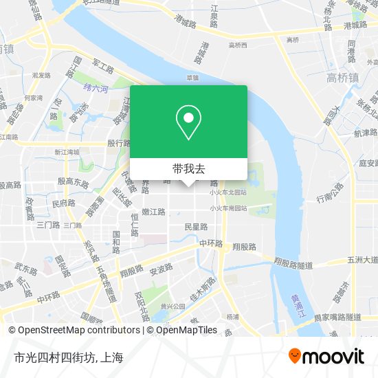 市光四村四街坊地图