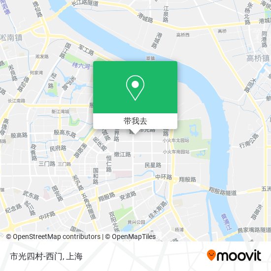 市光四村-西门地图