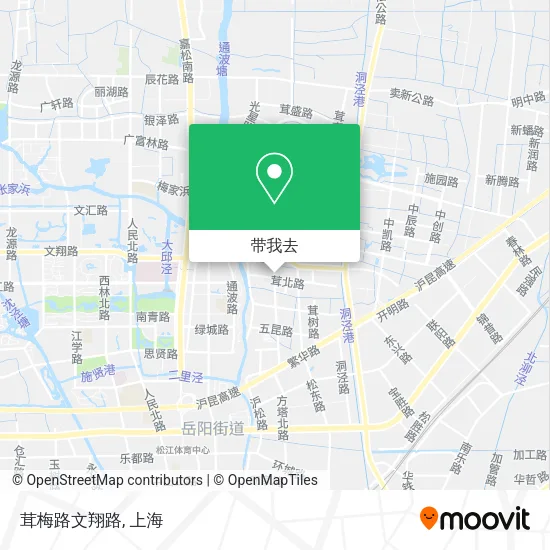 茸梅路文翔路地图
