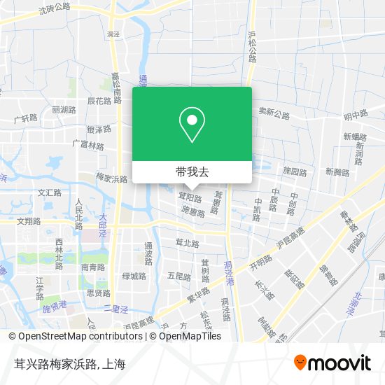 茸兴路梅家浜路地图