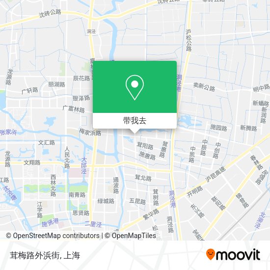 茸梅路外浜街地图