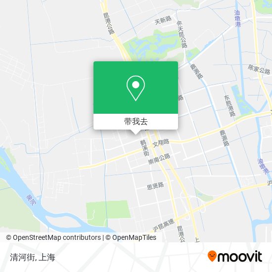 清河街地图