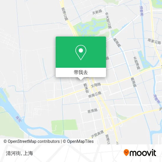 清河街地图