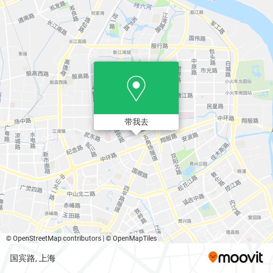 国宾路地图