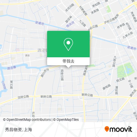 秀昌物资地图