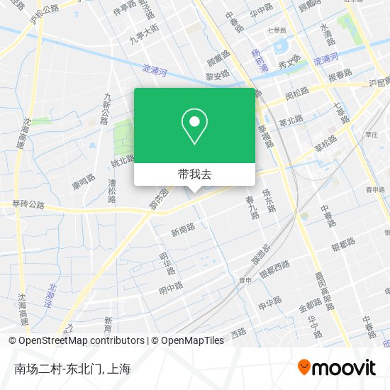 南场二村-东北门地图